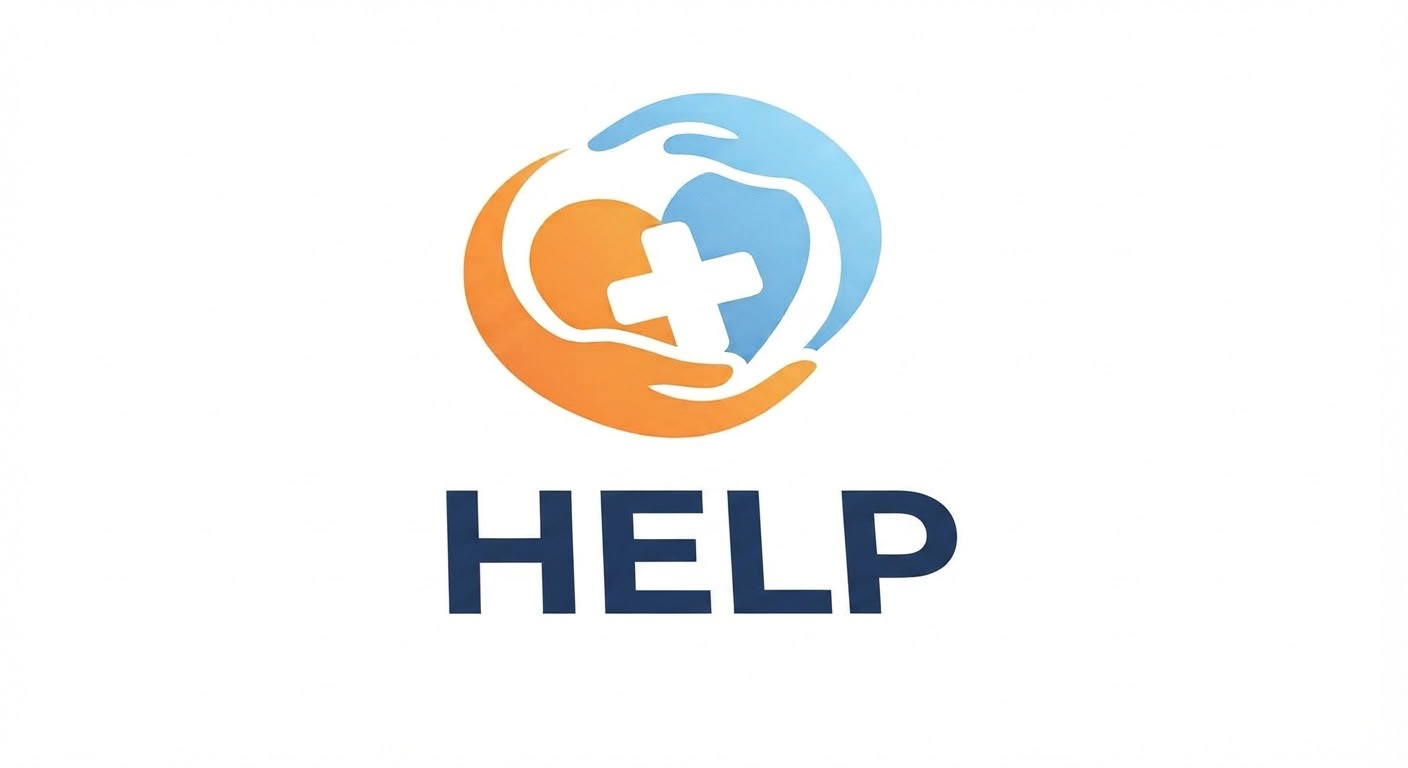 HELP – logo podpory a starostlivosti